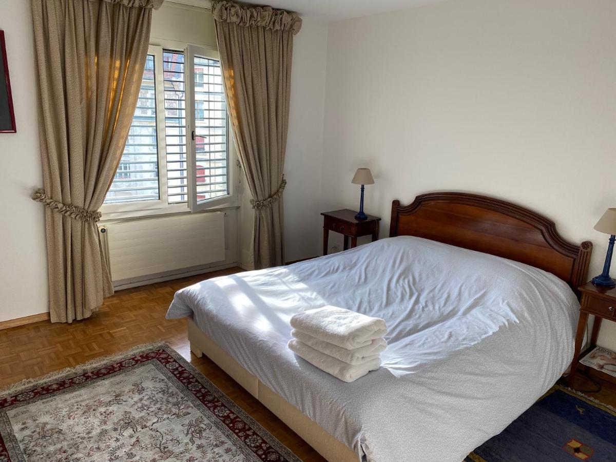 Geneve, Plein Centre,Belle Vue Lac, Splendide Et Grand Appartement Dış mekan fotoğraf