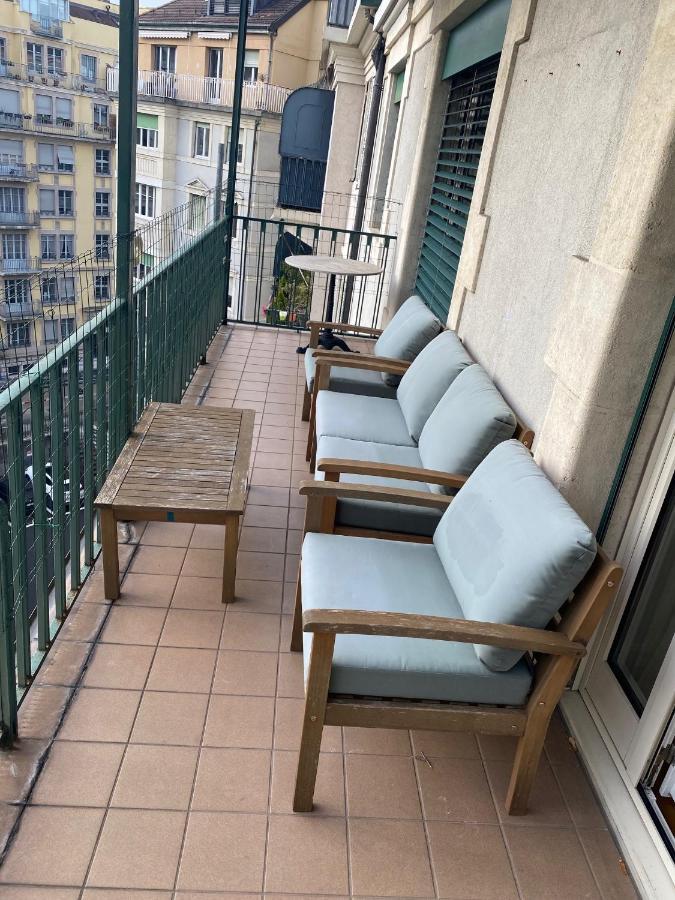 Geneve, Plein Centre,Belle Vue Lac, Splendide Et Grand Appartement Dış mekan fotoğraf