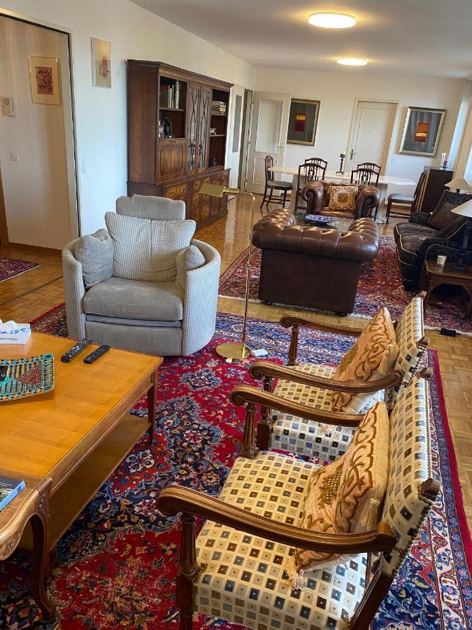 Geneve, Plein Centre,Belle Vue Lac, Splendide Et Grand Appartement Dış mekan fotoğraf